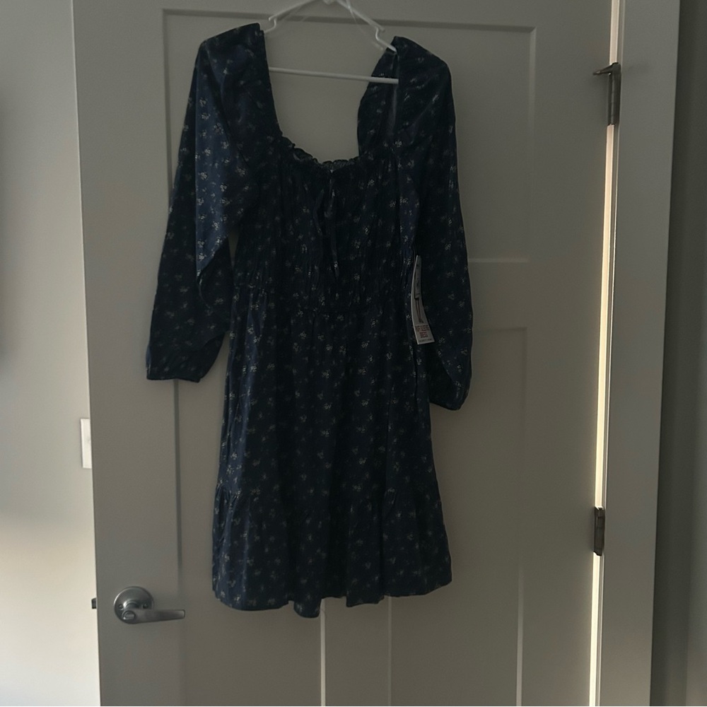Never worn Floral Long Sleeve Dress